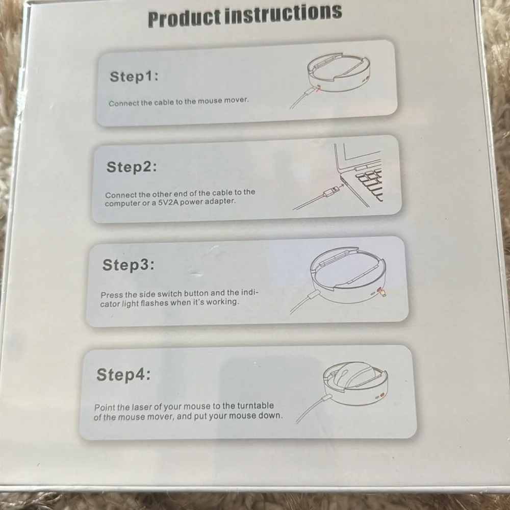 Mouse Jiggler, Undetectable Mouse Mover Device Wiggler Shaker with Drive FreeUSB